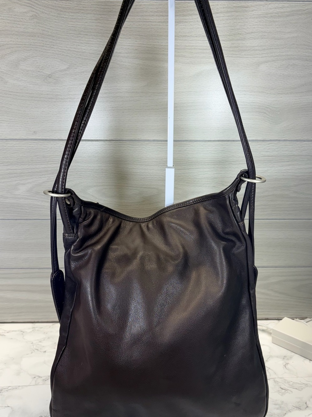Classic Black Shoulder Bag